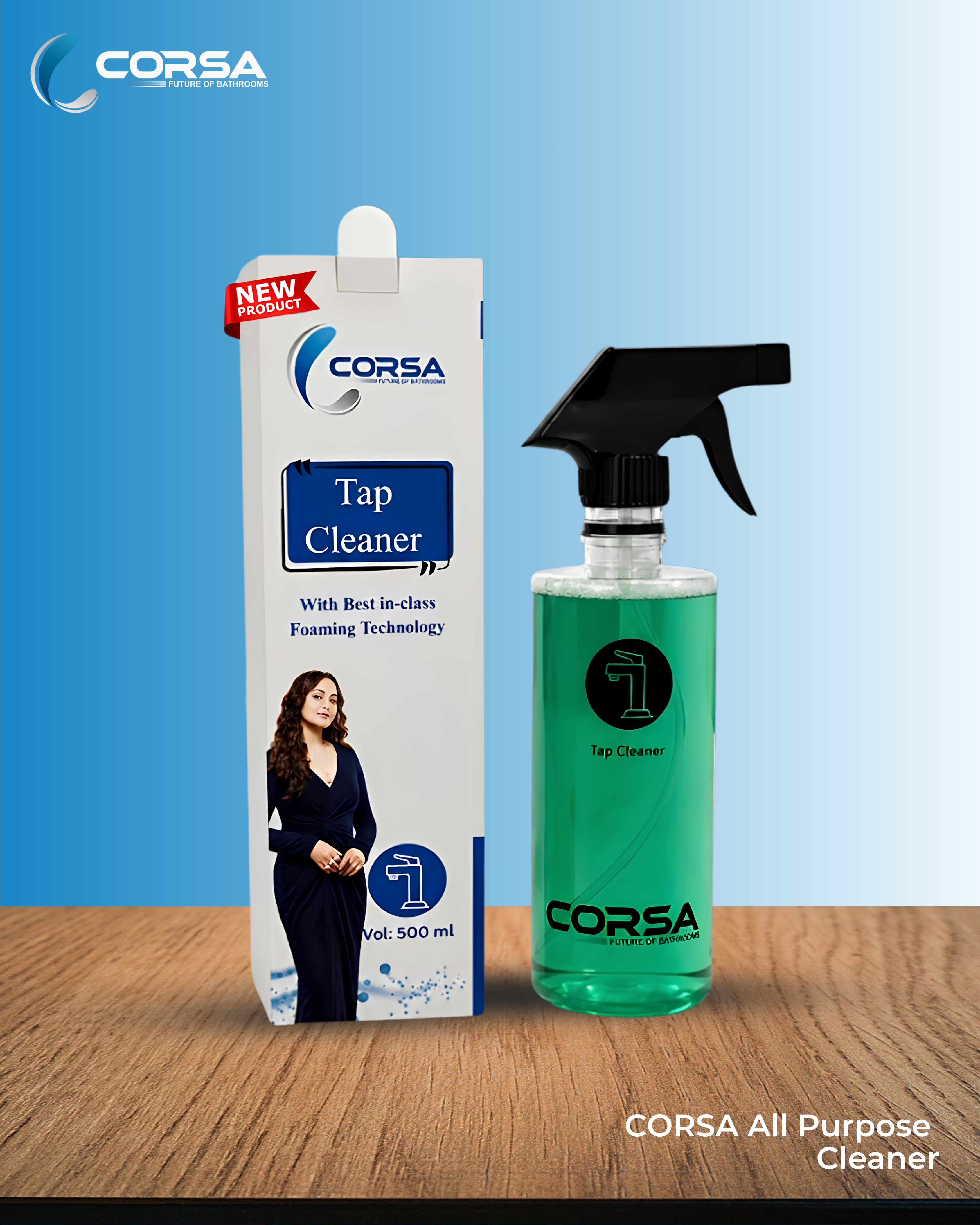 CORSA All Purpose Cleaner – Powerful Shine, Effortless Cleaning