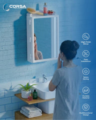 Multipurpose Bathroom Mirror Cabinet